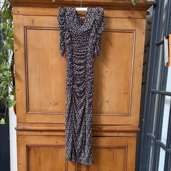 free people Briella Floral Side Slit Dress - Picture 14 of 14